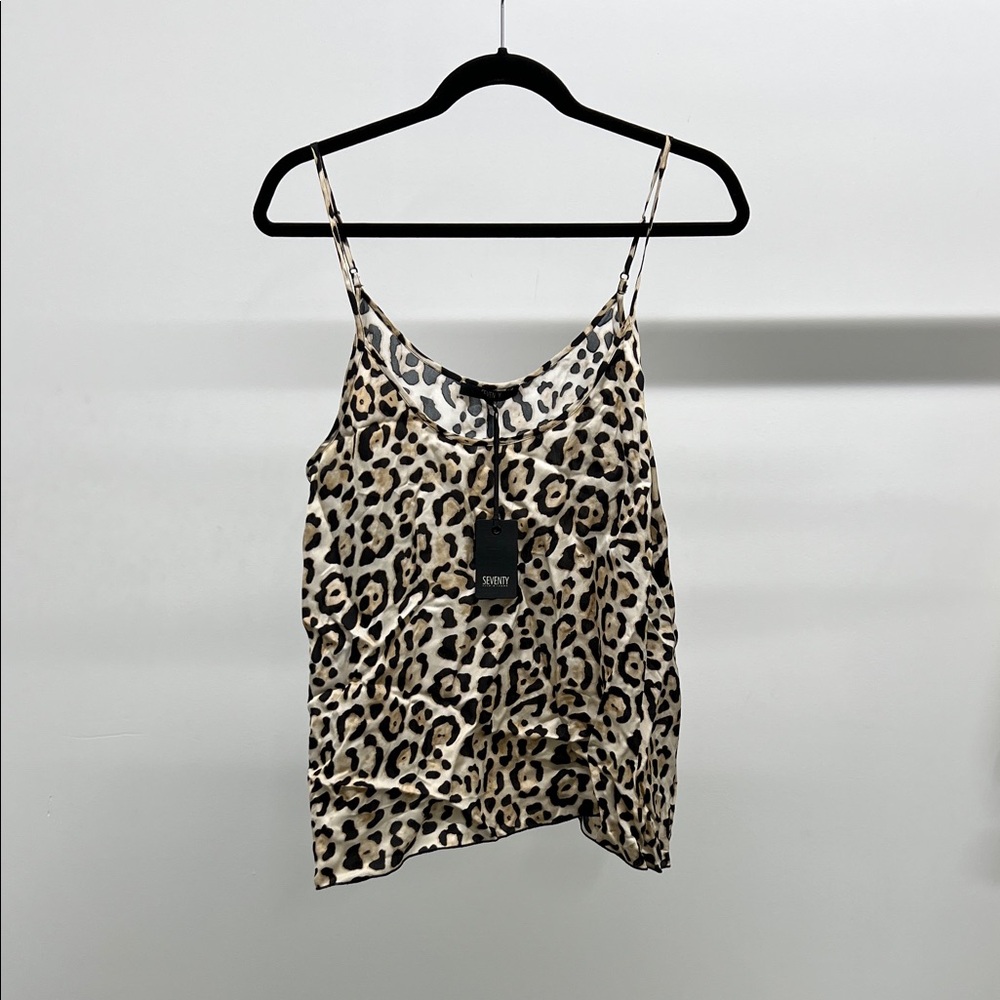 NWT Seventy Leopard Print Camisole Top